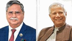 নতুন বছর উপলক্ষে রাষ্ট্রপতি ও প্রধান উপদেষ্টার শুভেচ্ছা