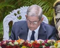রাষ্ট্রপতি হিসেবে শপথ নিলেন মির্জা ফখরুল