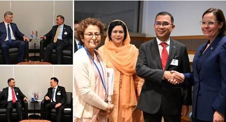 বিশ্বের বিভিন্ন দেশের নেতাদের সঙ্গে সাইডলাইন বৈঠক করেছেন প্রধানমন্ত্রী