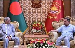 রাষ্ট্রপতির সঙ্গে প্রধানমন্ত্রীর সৌজন্য সাক্ষাৎ